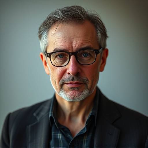 Portrait de Pierre Duval, professeur de th√©√¢tre